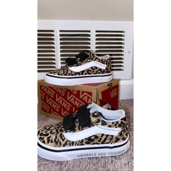 toddler leopard print vans